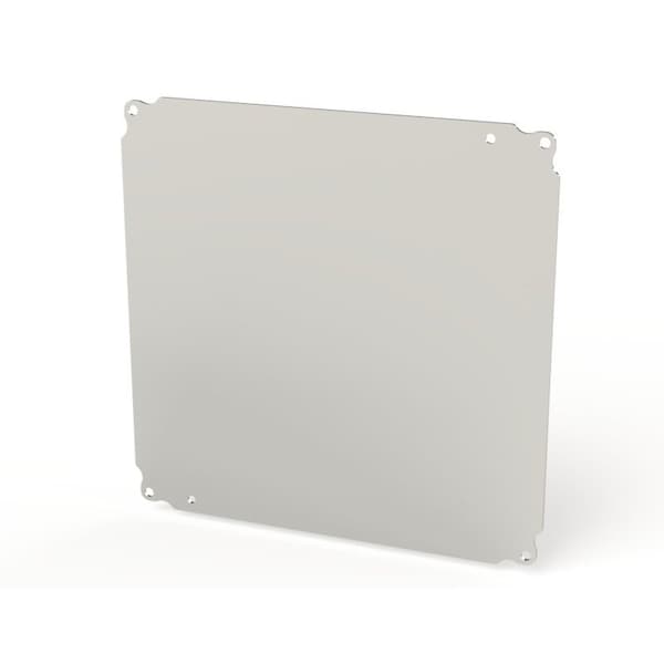 11 in H, 0.08 in D, 11 in W, Aluminum